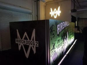 Printed Walls for Watchdog 2 Event