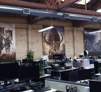 Office branding at work in Ubisoft
