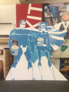 Self standing formcuts